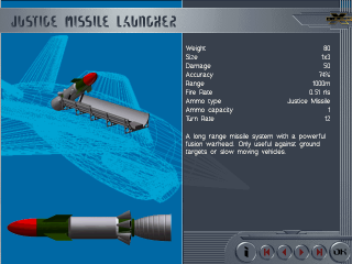 Justice Missile Launcher