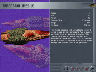 Dimension Missile