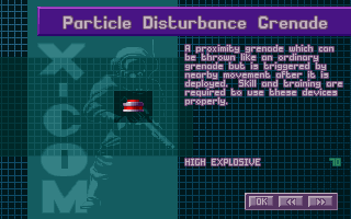 Particle Disturbance Grenade