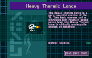 Heavy Thermic Lance