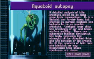 Aquatoid autopsy