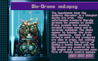Bio-Drone autopsy