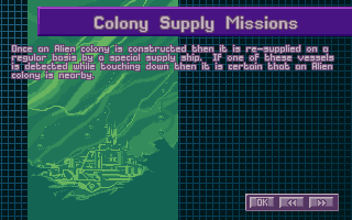 Colony Ship Missions